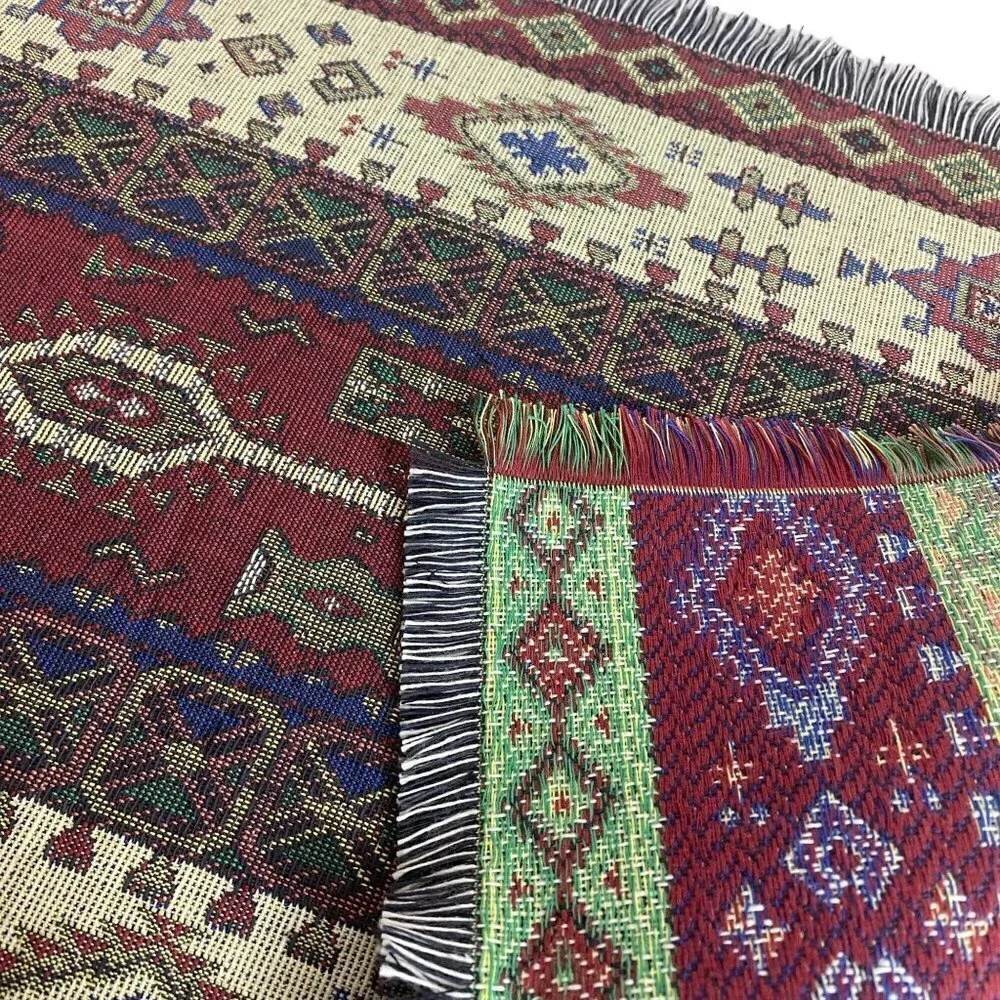 Woven Placemats Set of 4 New Boho Western Rustic Style NWOT